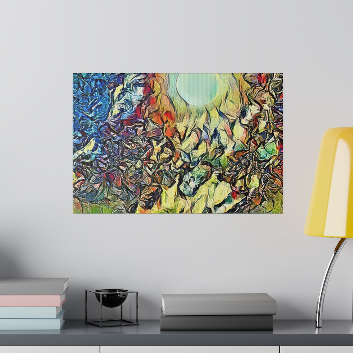 Intriguing Vistas™ Night Sky Series Matte Canvas Print in 12 Landscape Sizes!!