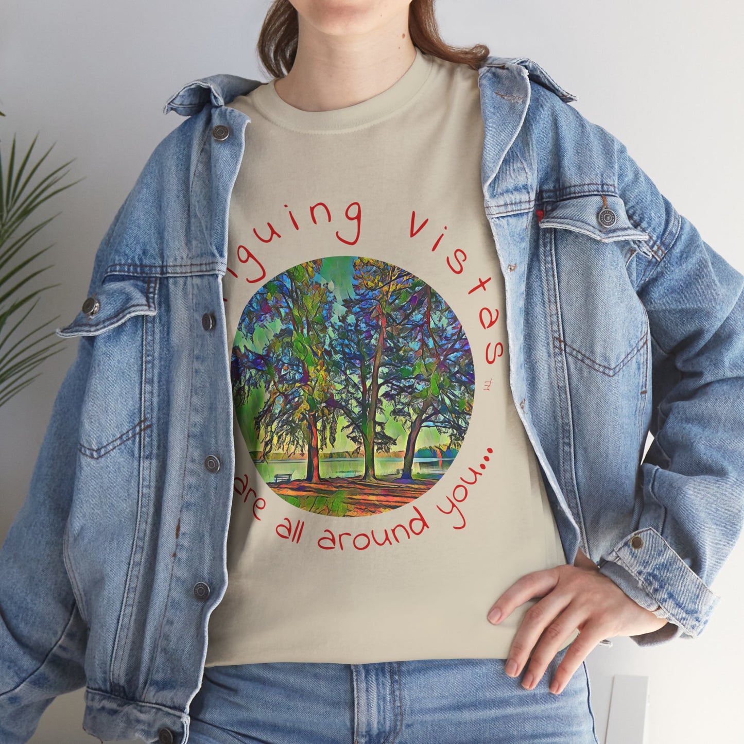 Intriguing Vistas™ Scenery Series Unisex Heavy Cotton Tee