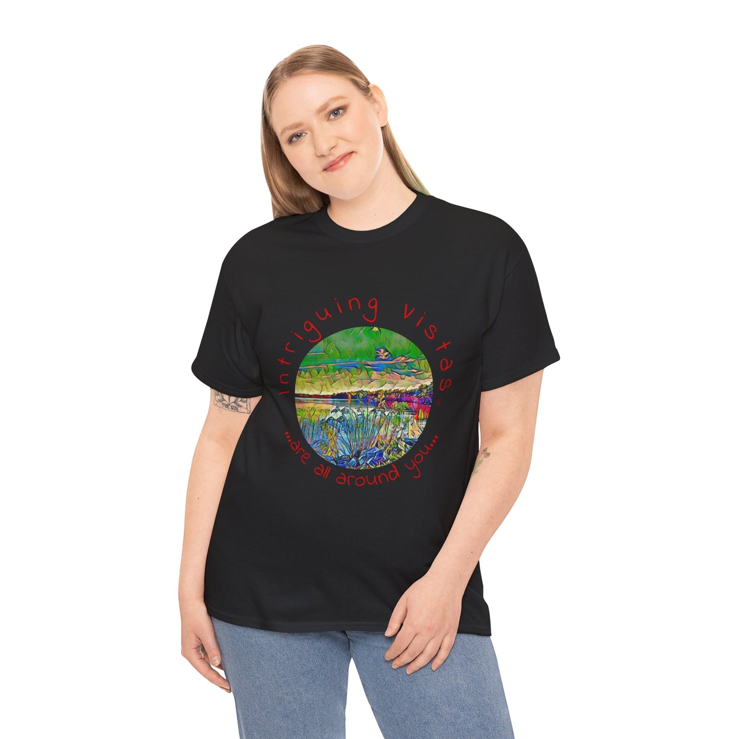 Gildan 5000 Unisex Adult Heavy Cotton Tee from the Scenery Series at Intriguing Vistas