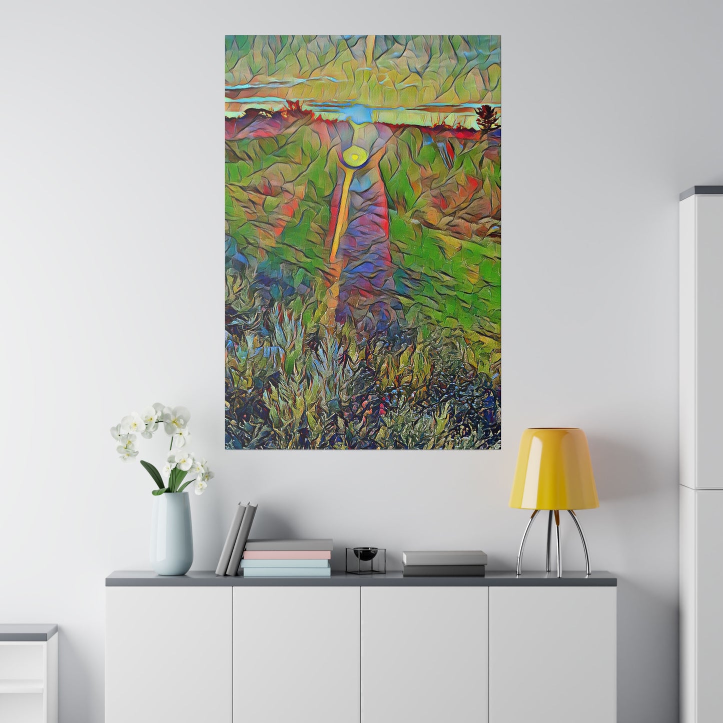 Canvas Print in Multiple Portrait Sizes from the Sunset Series at Intriguing Vistas