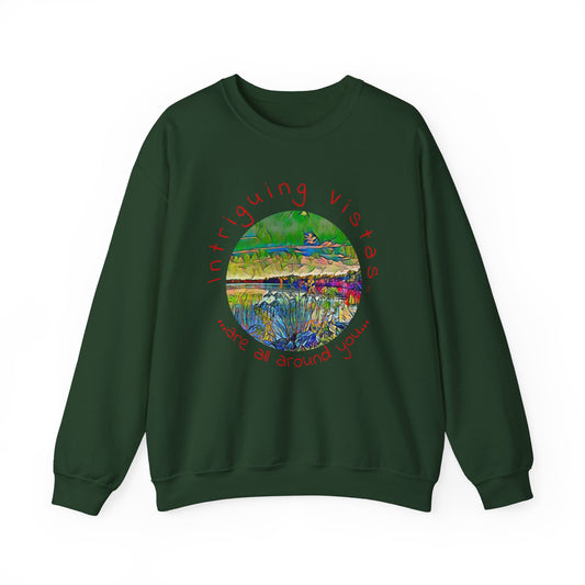 Gildan 18000 Unisex Adult Heavy Blend Crewneck Sweatshirt from the Scenery Series at Intriguing Vistas