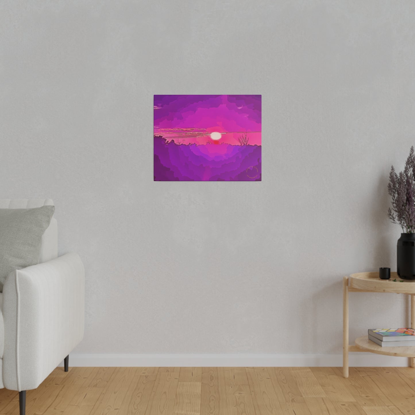 Intriguing Vistas™ Sunset Series Matte Canvas Print in 12 Horizontal Sizes!!