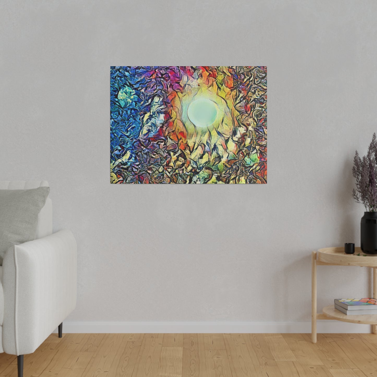 Canvas Art Print in Multiple Landscape Sizes from the Night Sky Series at Intriguing Vistas