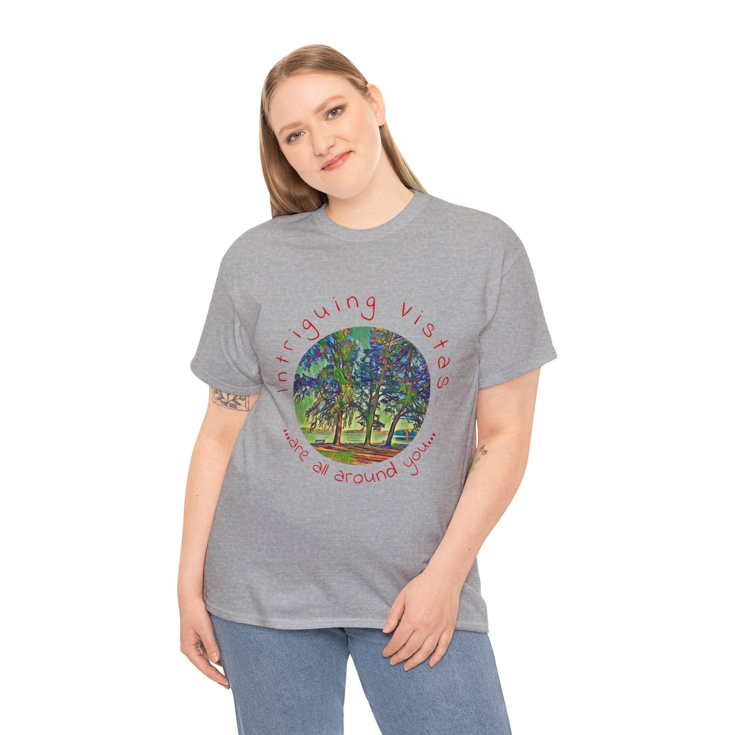 Gildan 5000 Unisex Adult Heavy Cotton Tee from the Scenery Series at Intriguing Vistas