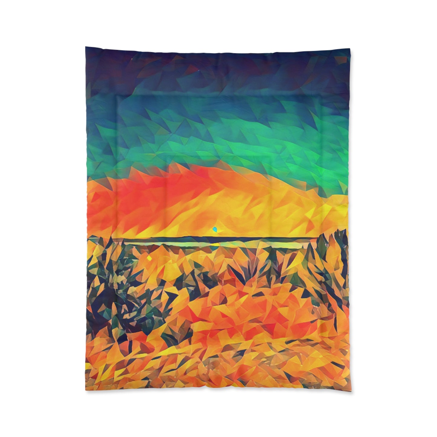 Custom Comforter Available in Four Sizes From The Night Sky Series at Intriguing Vistas