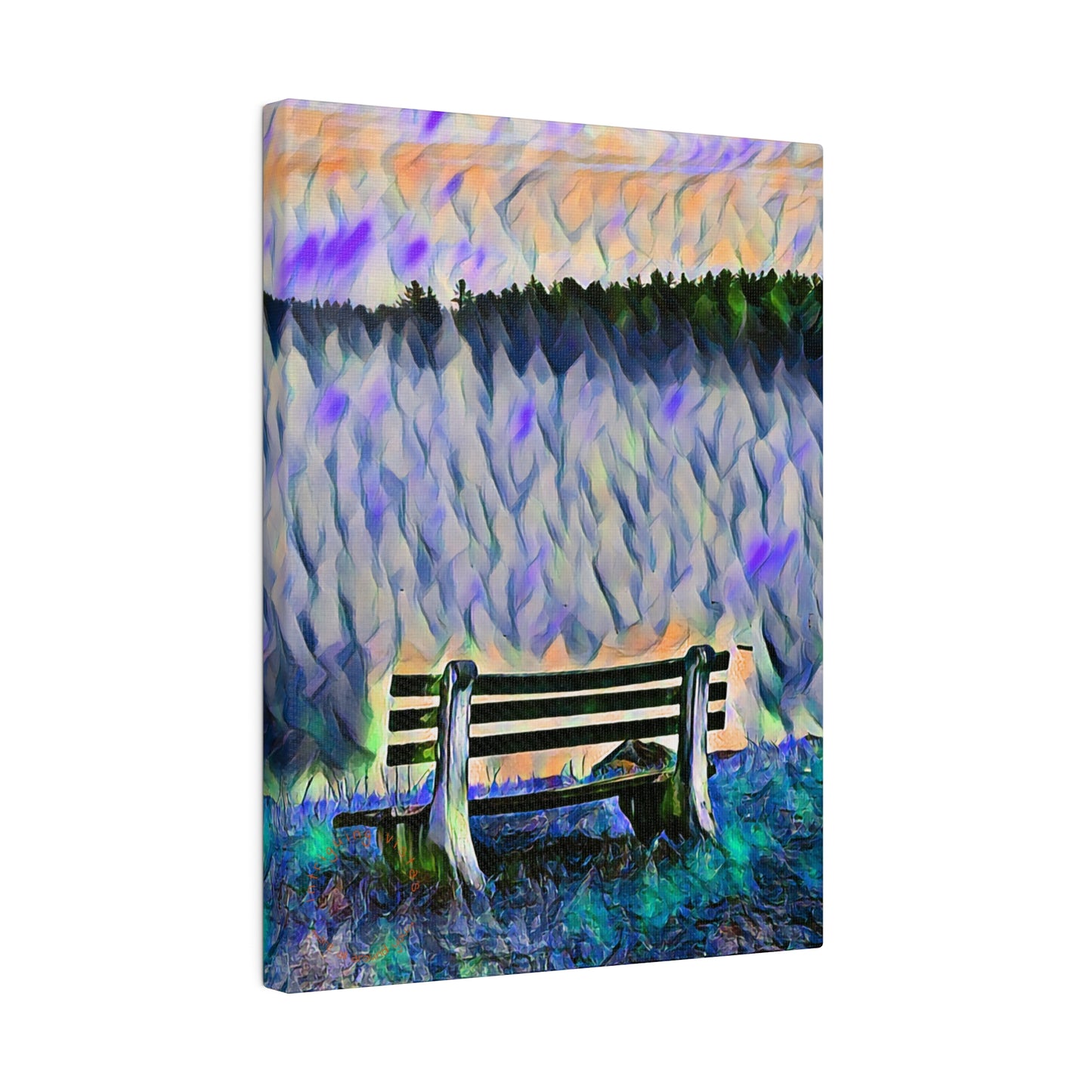 Intriguing Vistas™ Scenery Series Matte Canvas Print in 12 Portrait Sizes!!