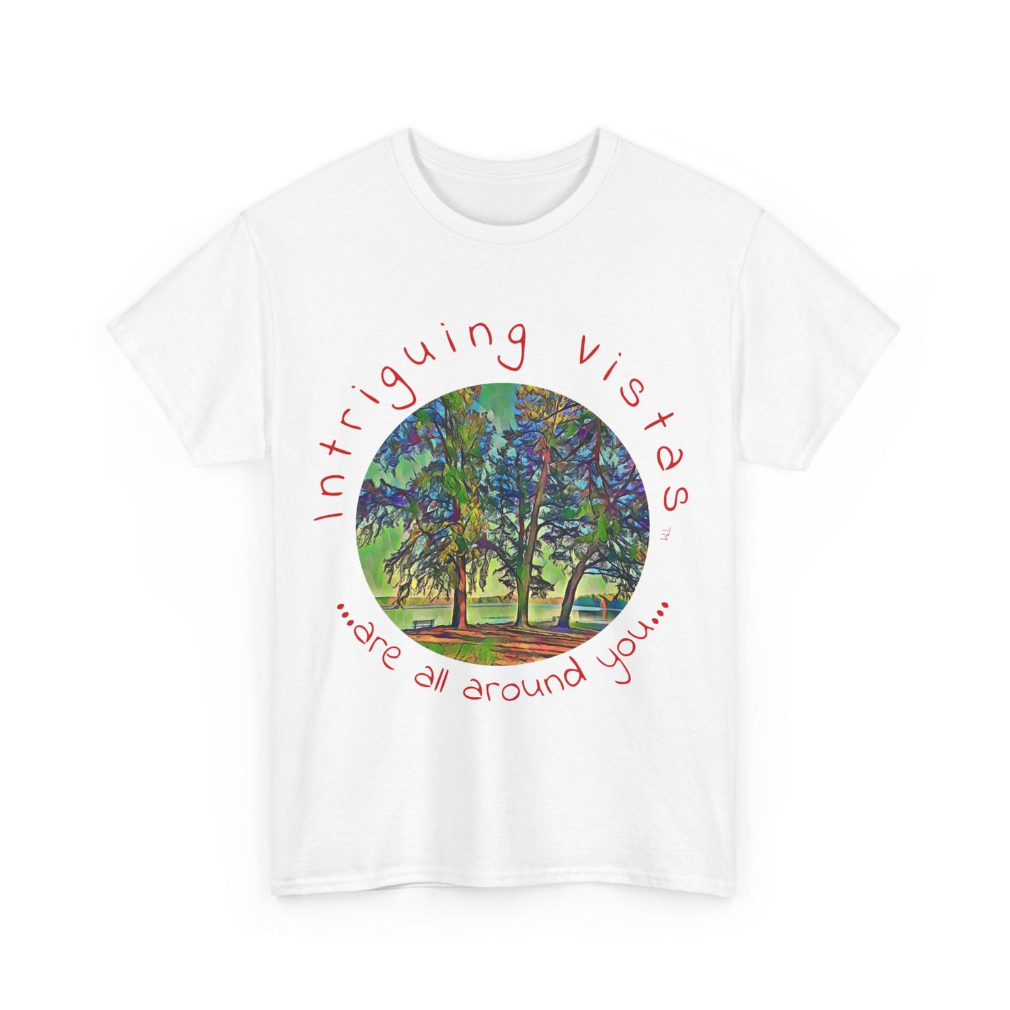 Intriguing Vistas™ Scenery Series Unisex Heavy Cotton Tee