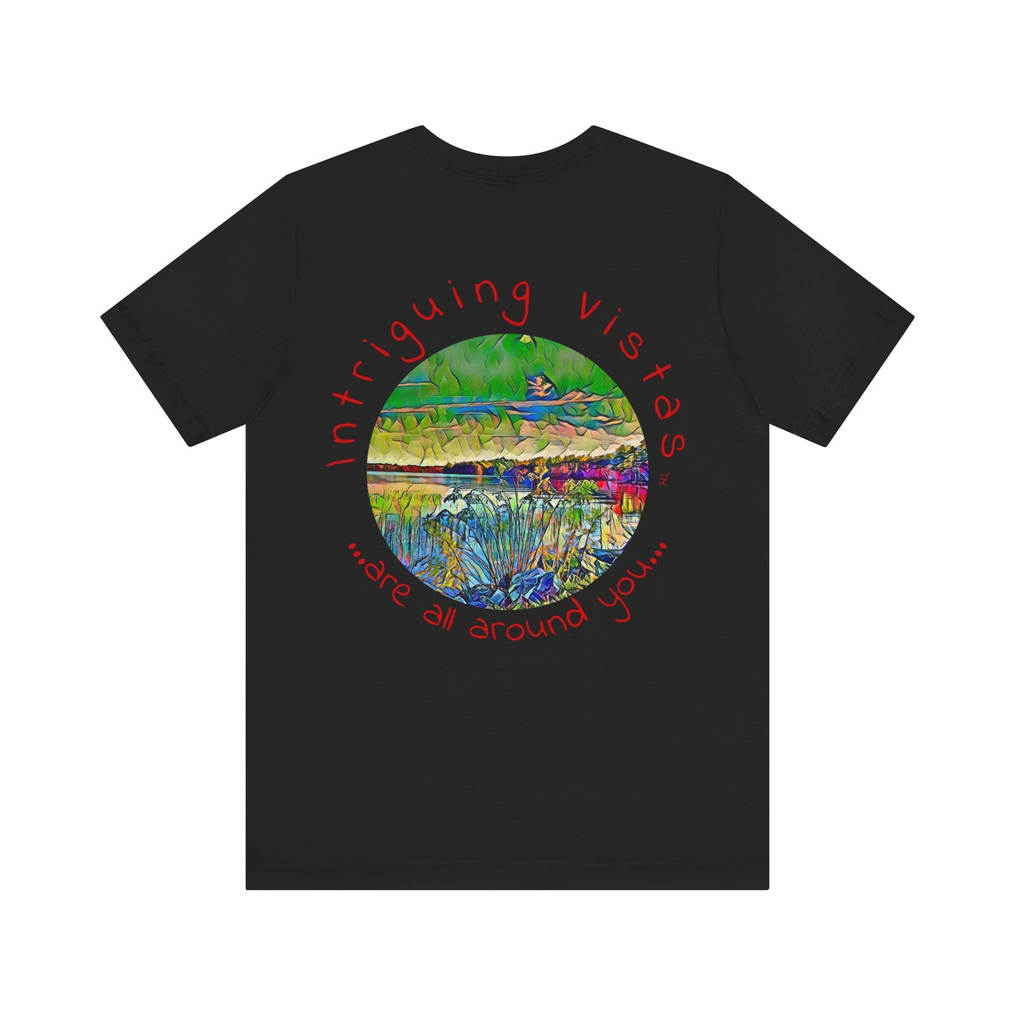 Intriguing Vistas™Scenery Series Unisex Jersey Short Sleeve Tee