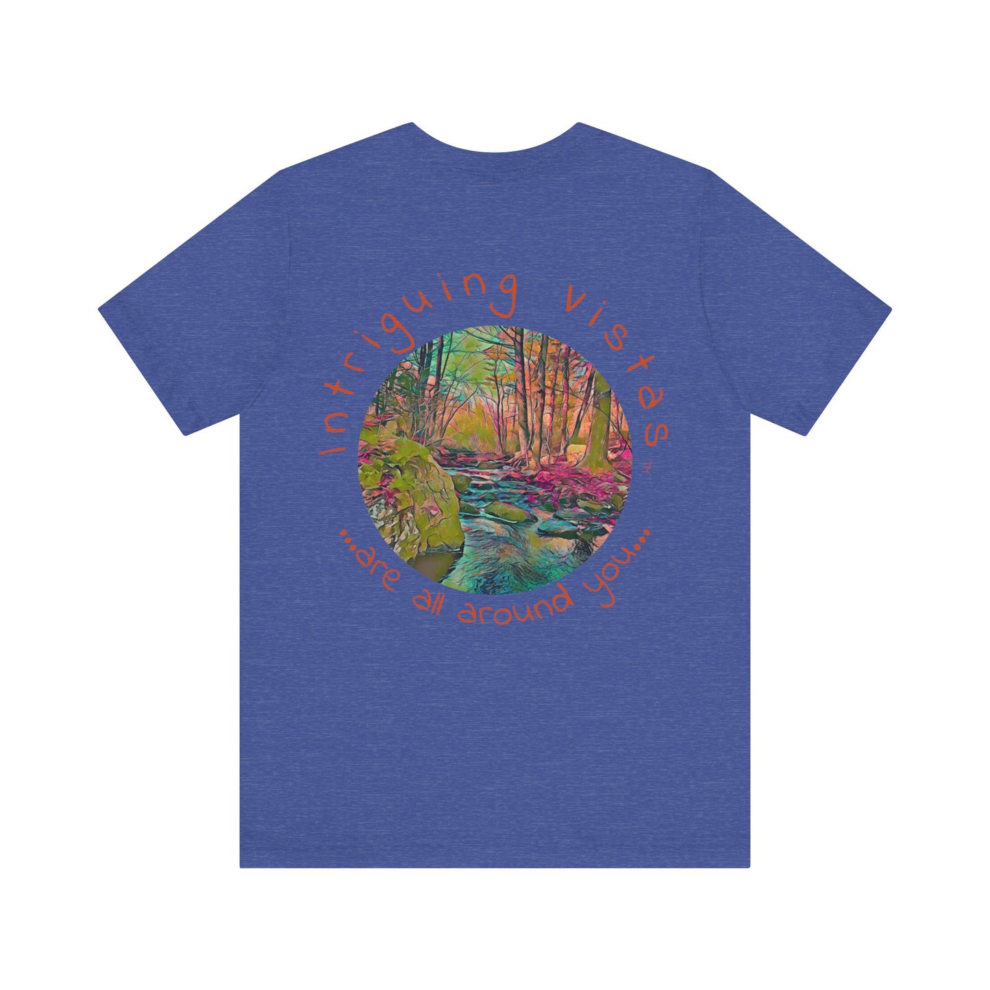 Intriguing Vistas™ Scenery Series Unisex Jersey Short Sleeve Tee