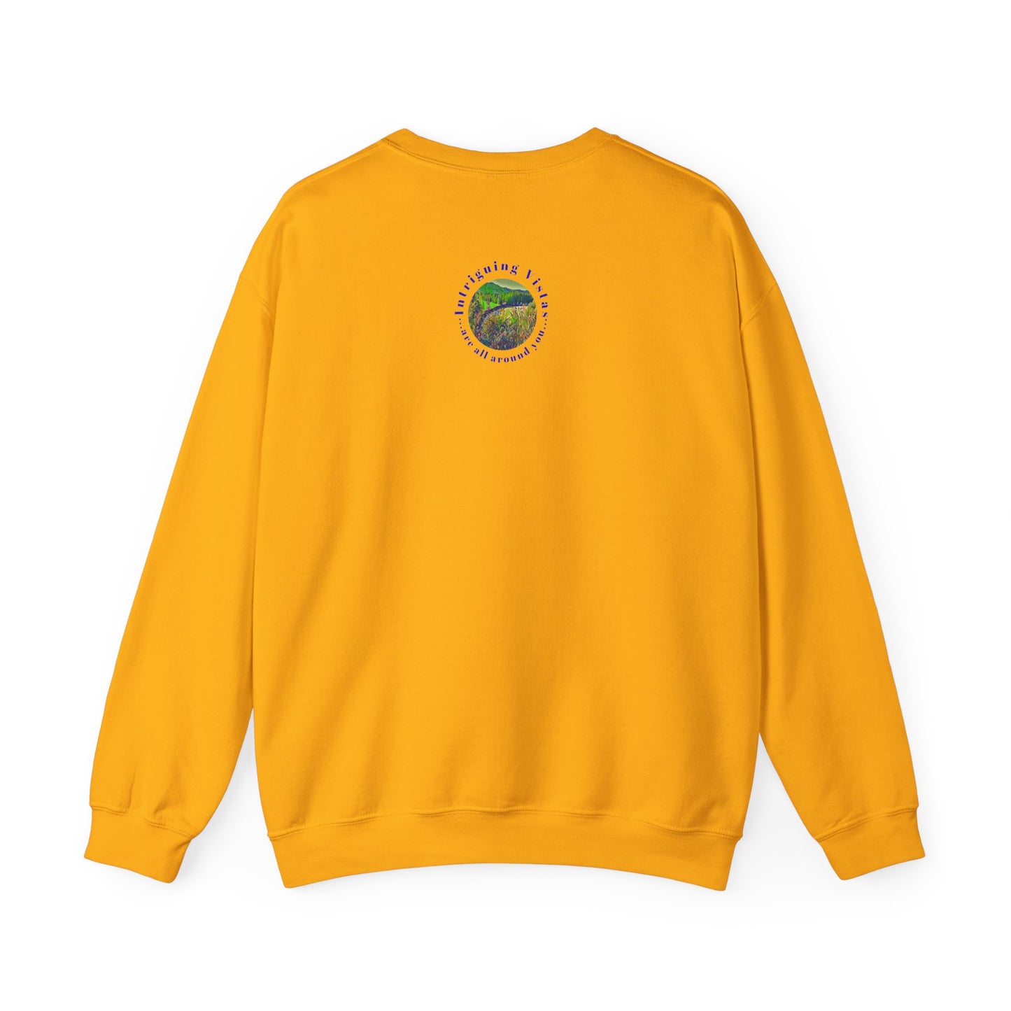 Gildan 18000 Unisex Adult Heavy Blend Crewneck Sweatshirt Available in Multiple Colors from the Scenery Series at Intriguing Vistas