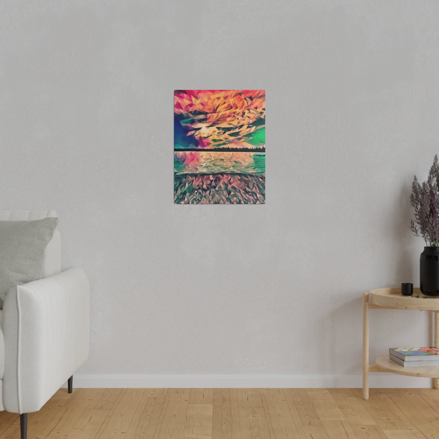 Canvas Print in Multiple Portrait Sizes from the Sunset Series at Intriguing Vistas