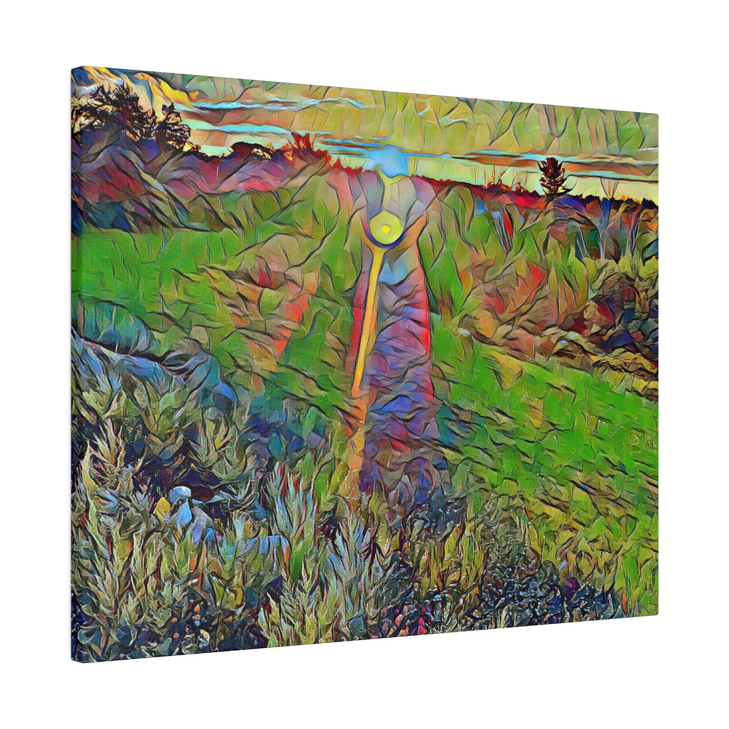 Canvas Art Print in Multiple Landscape Sizes from the Sunset Series at Intriguing Vistas