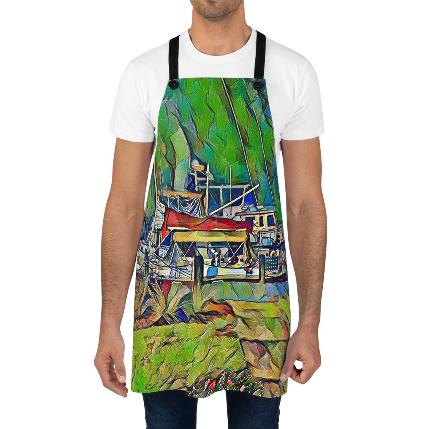 Intriguing Vistas™ Nautical Series Apron