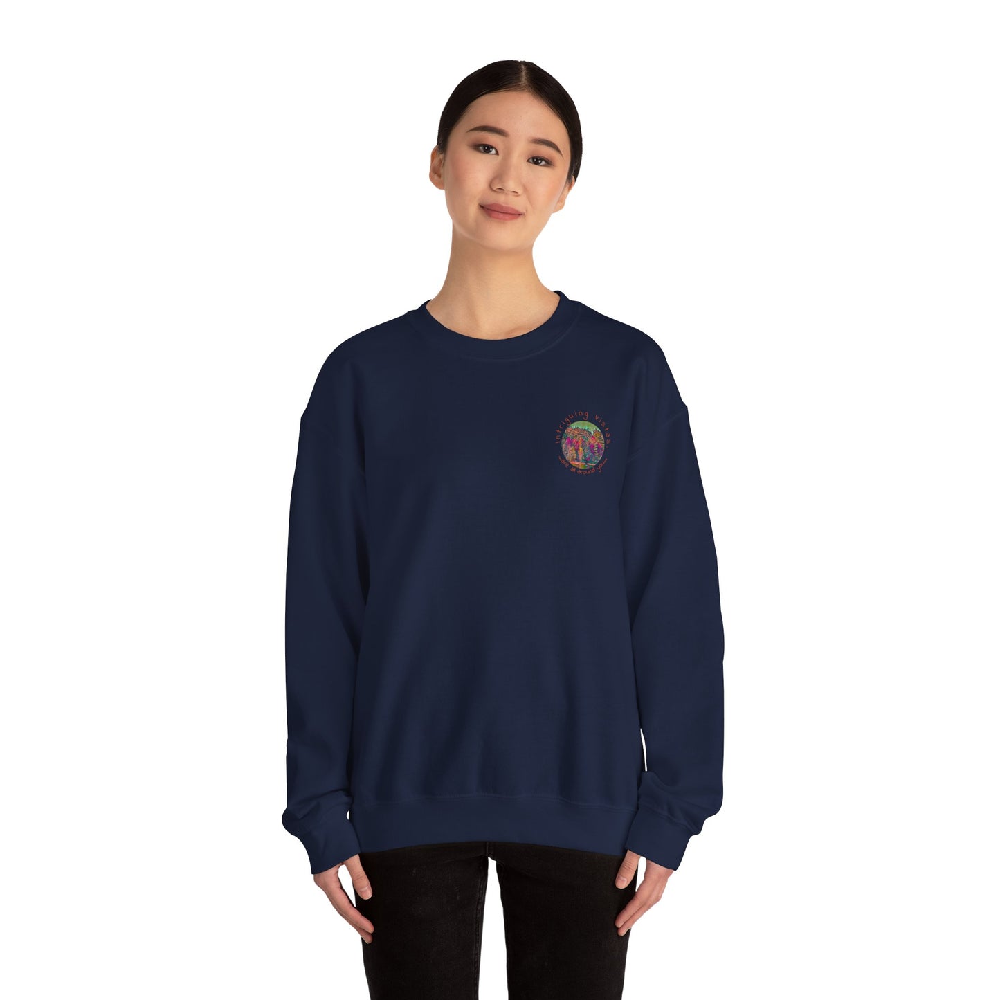 Gildan 18000 Unisex Adult Heavy Blend Crewneck Sweatshirt from the Scenery Series at Intriguing Vistas