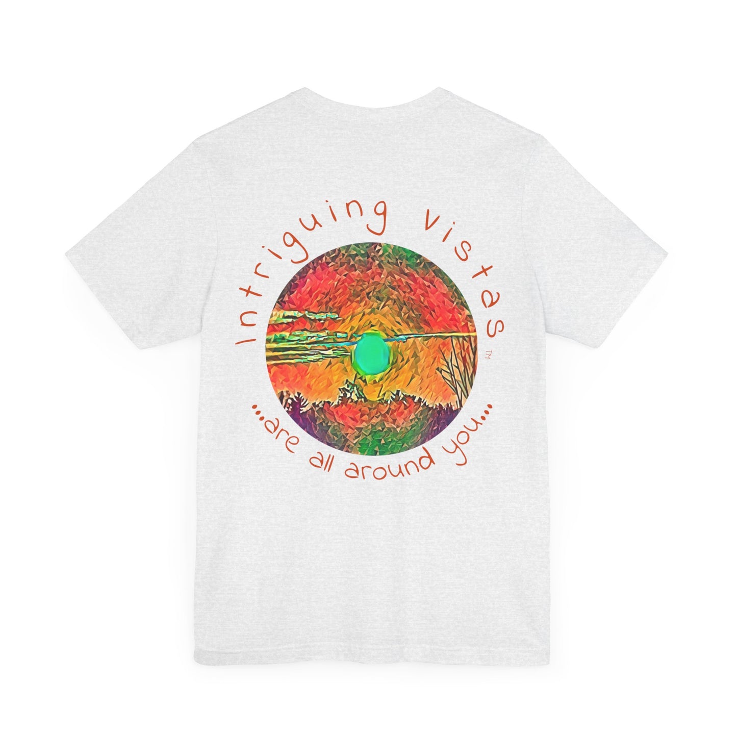 Intriguing Vistas™ Sunset Series Unisex Jersey Short Sleeve Tee