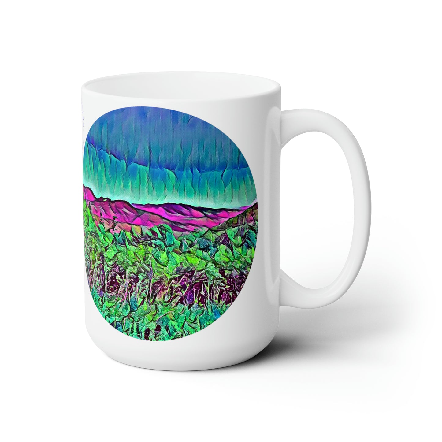 Intriguing Vistas™ Scenery Series Image Ceramic Mug 15oz