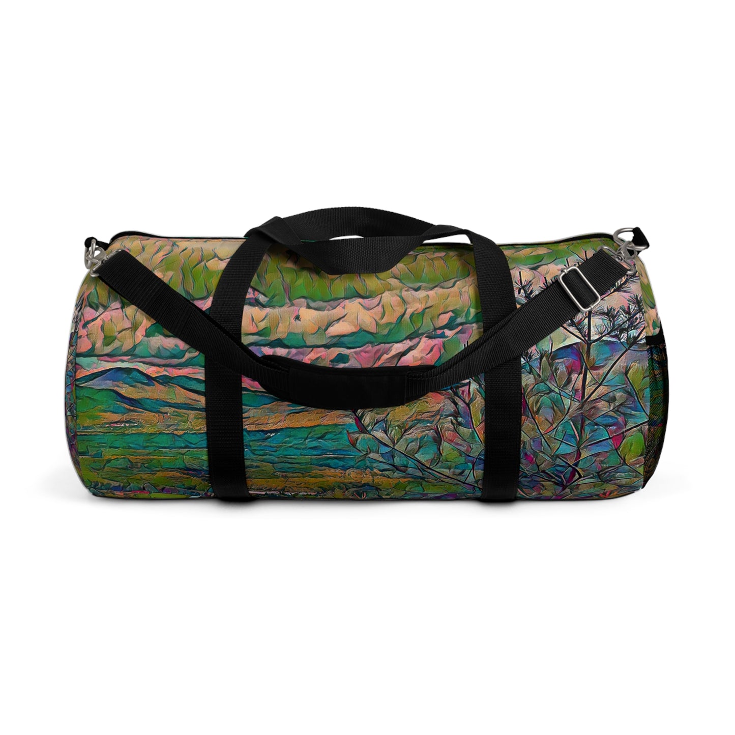 Custom Duffel Bag available in two sizes from the Scenery Series at Intriguing Vistas