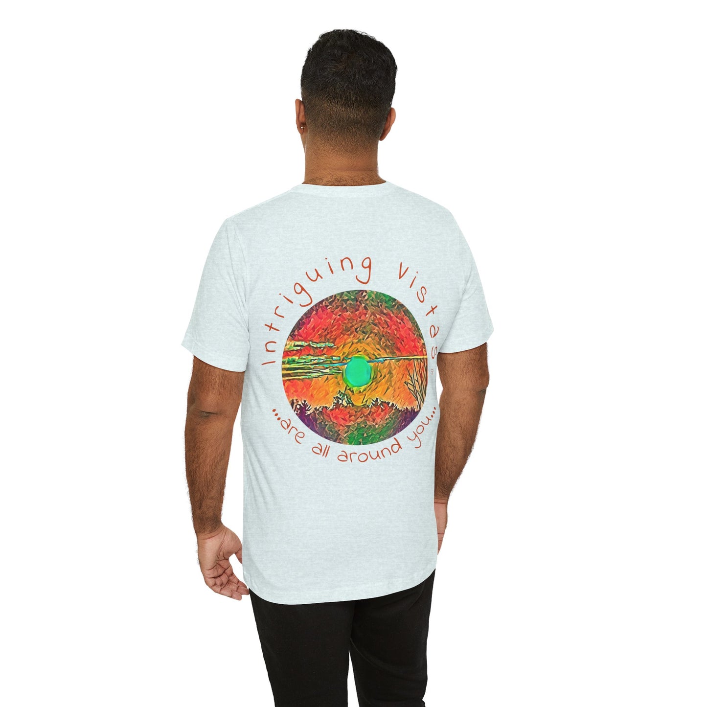 Intriguing Vistas™ Sunset Series Unisex Jersey Short Sleeve Tee