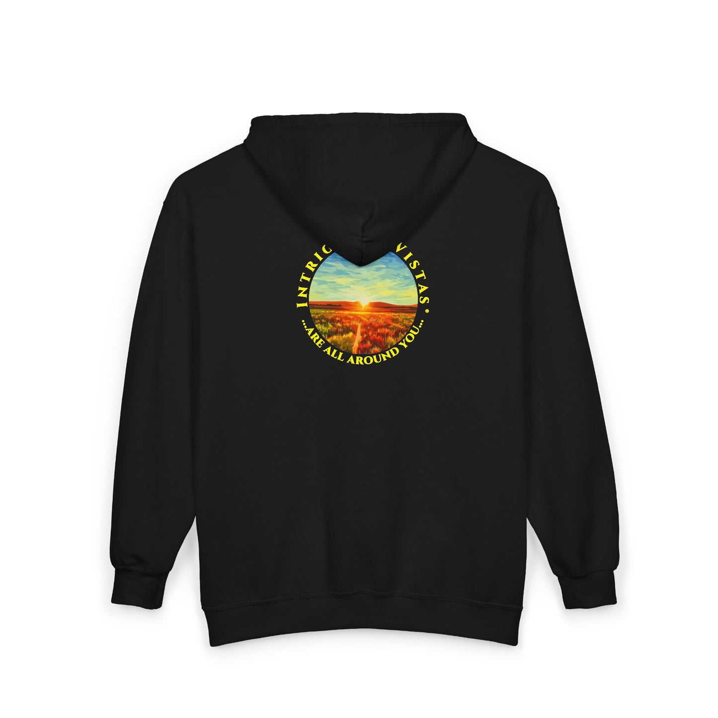 Zip Up Hoodie from Intriguing Vistas®  - Stylish Comfort for Every Adventure