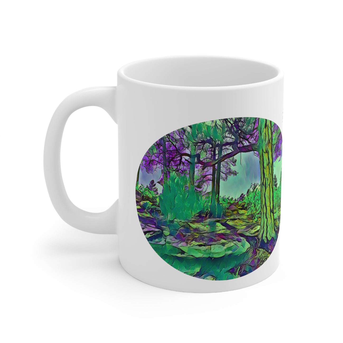 Intriguing Vistas™ Scenery Series Ceramic Mug 11oz