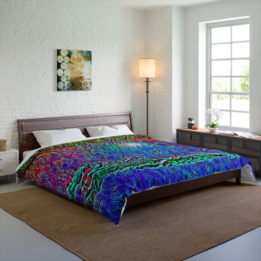 Custom Comforter Available in Four Sizes From The Night Sky Series at Intriguing Vistas