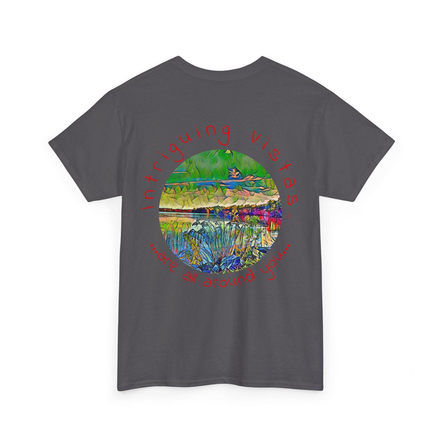 Intriguing Vistas™ Scenery Series Unisex Heavy Cotton Tee