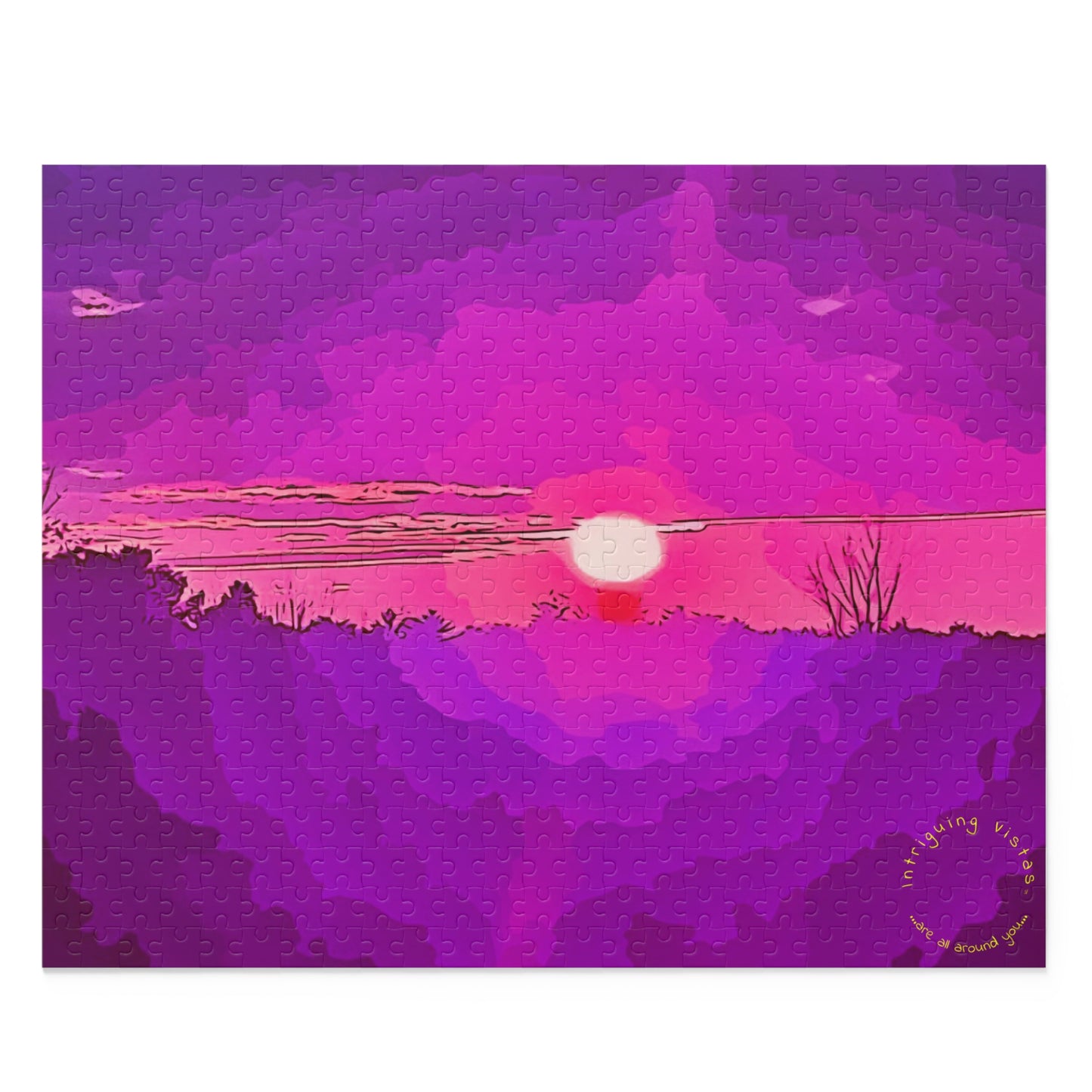 Intriguing Vistas™ Sunset Series Jigsaw Puzzle