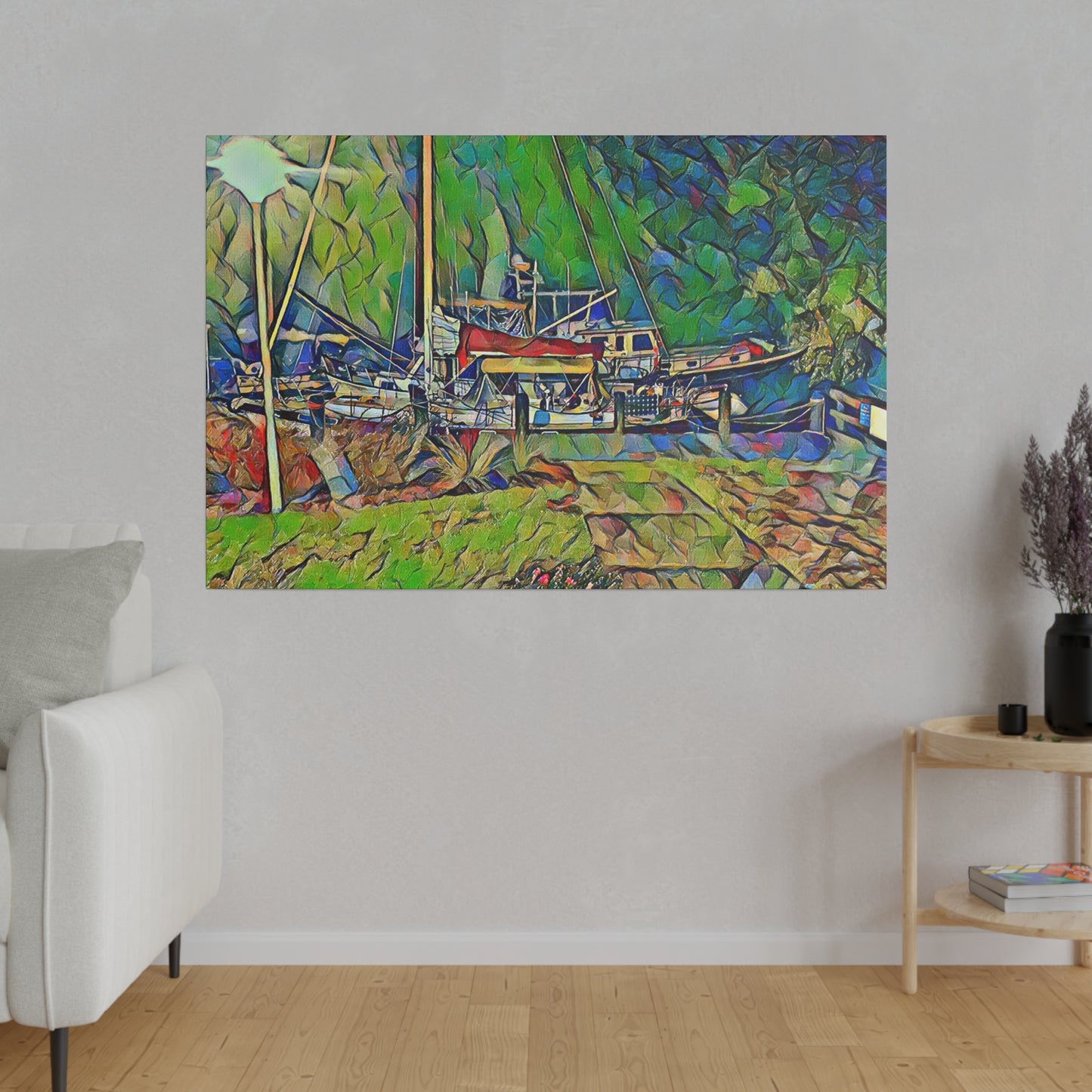 Canvas Print in Multiple Landscape Sizes from the Nautical Series at Intriguing Vistas