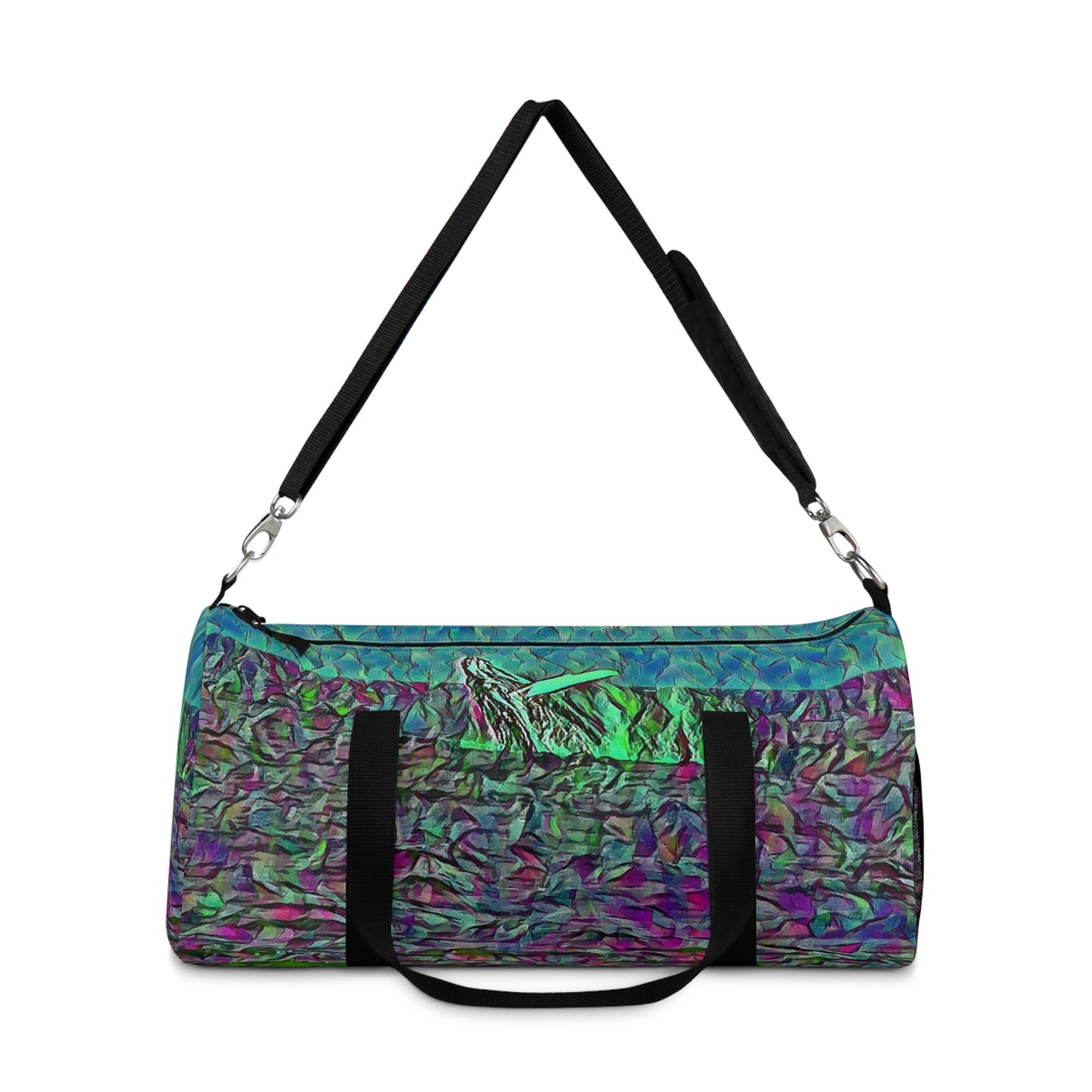 Custom Duffel Bag available in two sizes from the Wildlife Series at Intriguing Vistas