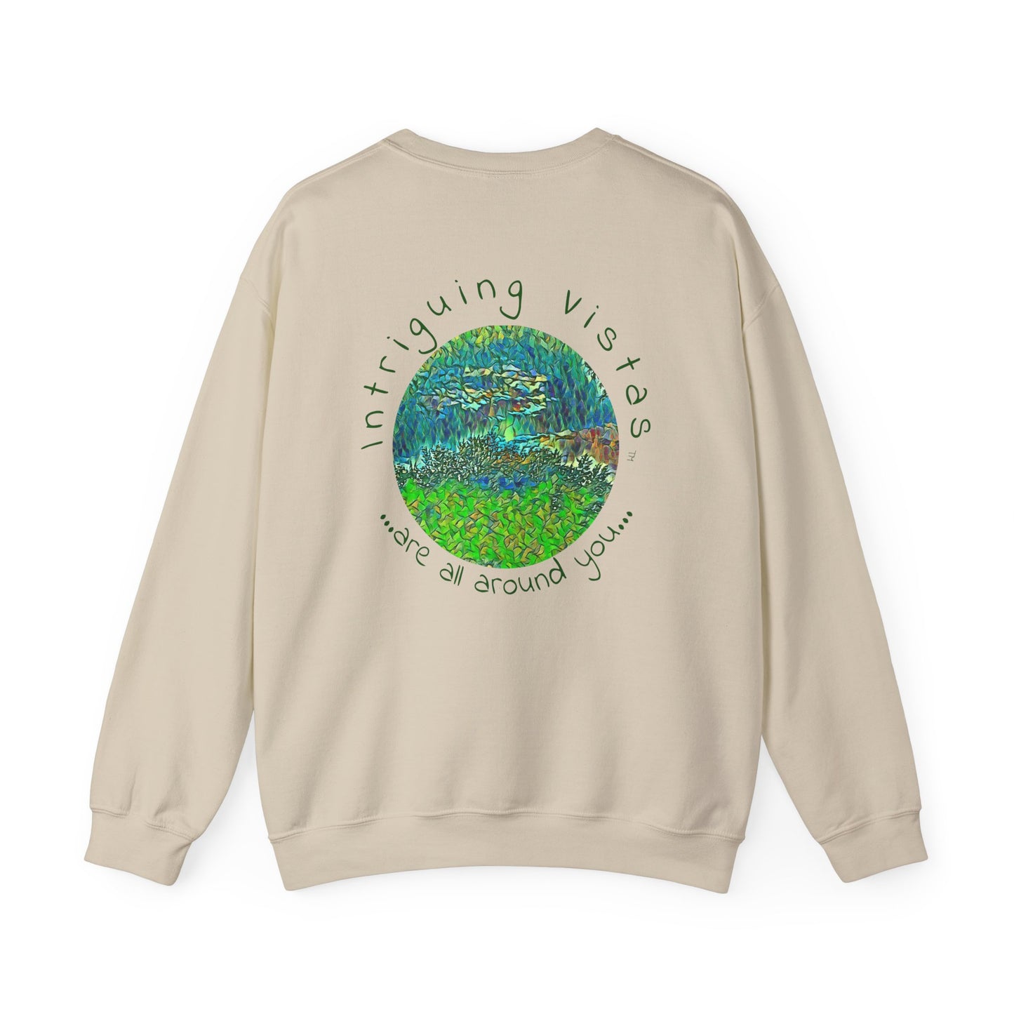 Gildan 18000 Unisex Adult Heavy Blend Crewneck Sweatshirt from the Scenery Series at Intriguing Vistas