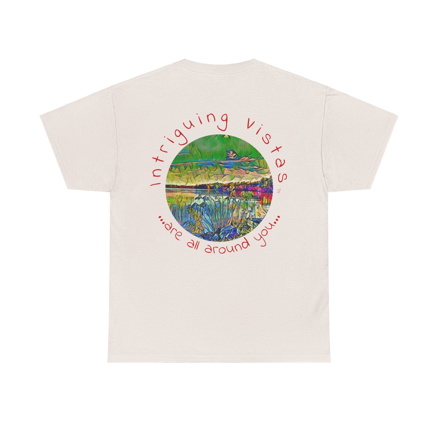 Intriguing Vistas™ Scenery Series Unisex Heavy Cotton Tee