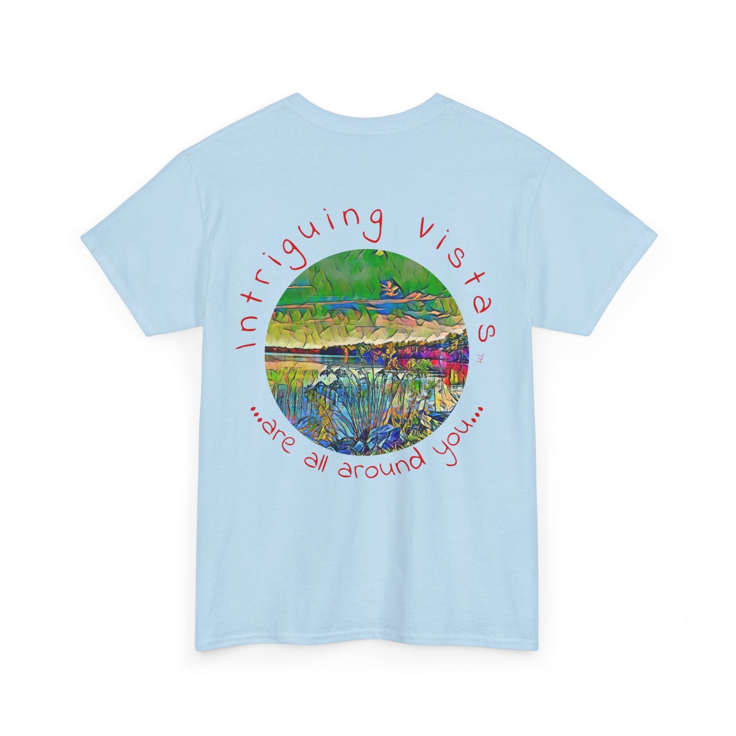 Intriguing Vistas™ Scenery Series Unisex Heavy Cotton Tee