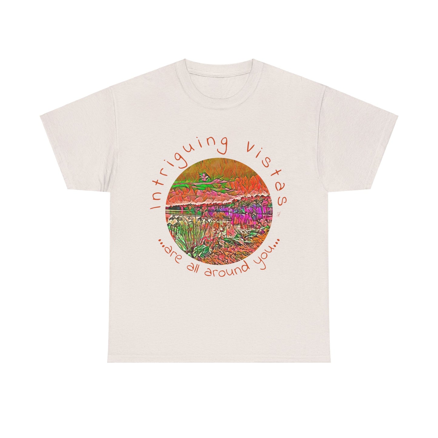 Intriguing Vistas™ Scenery Series Unisex Heavy Cotton Tee