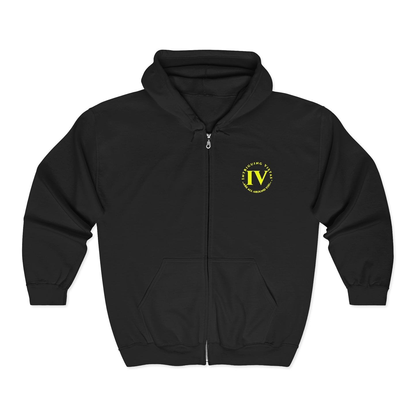 Zip Up Hoodie from Intriguing Vistas®  - Stylish Comfort for Every Adventure