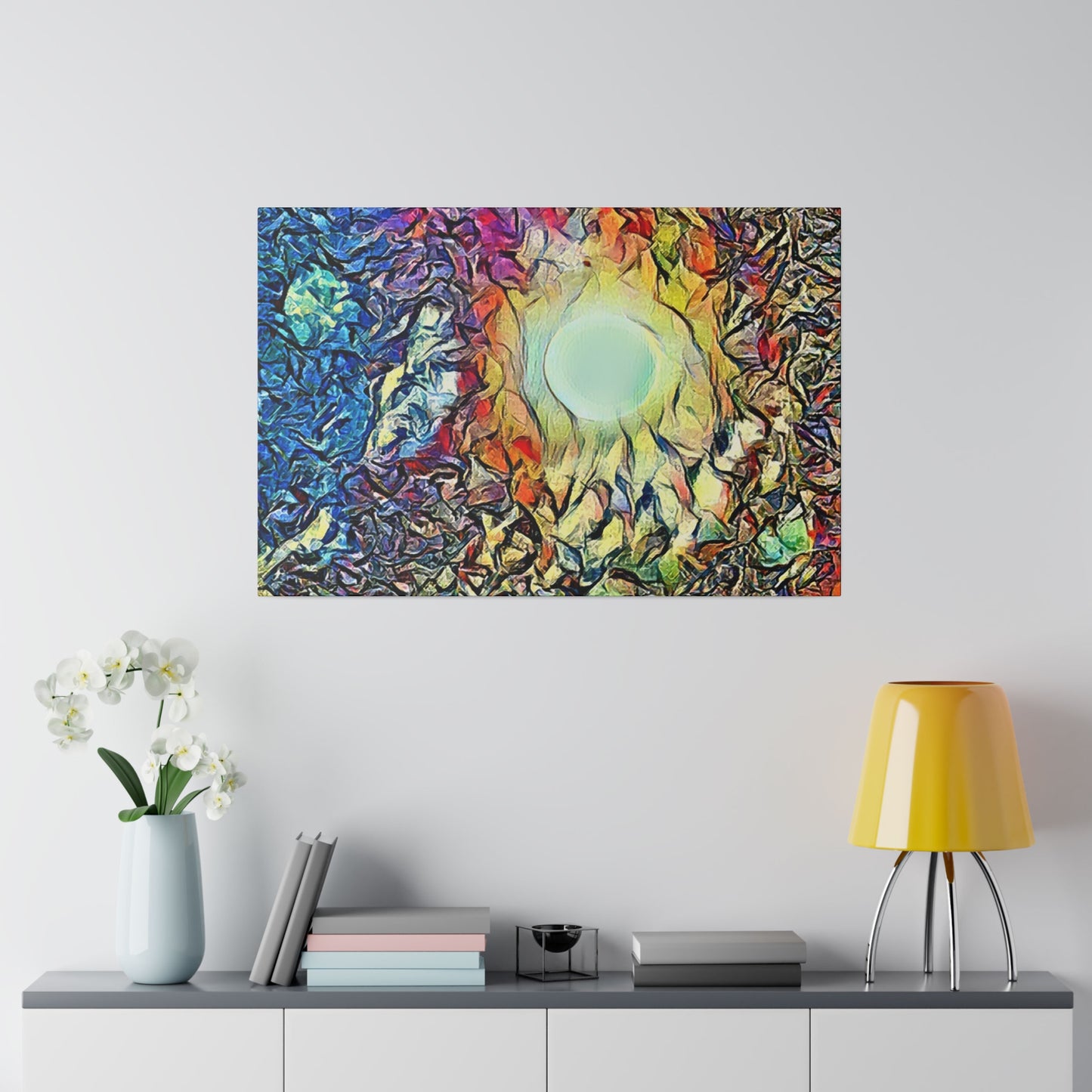 Canvas Art Print in Multiple Landscape Sizes from the Night Sky Series at Intriguing Vistas