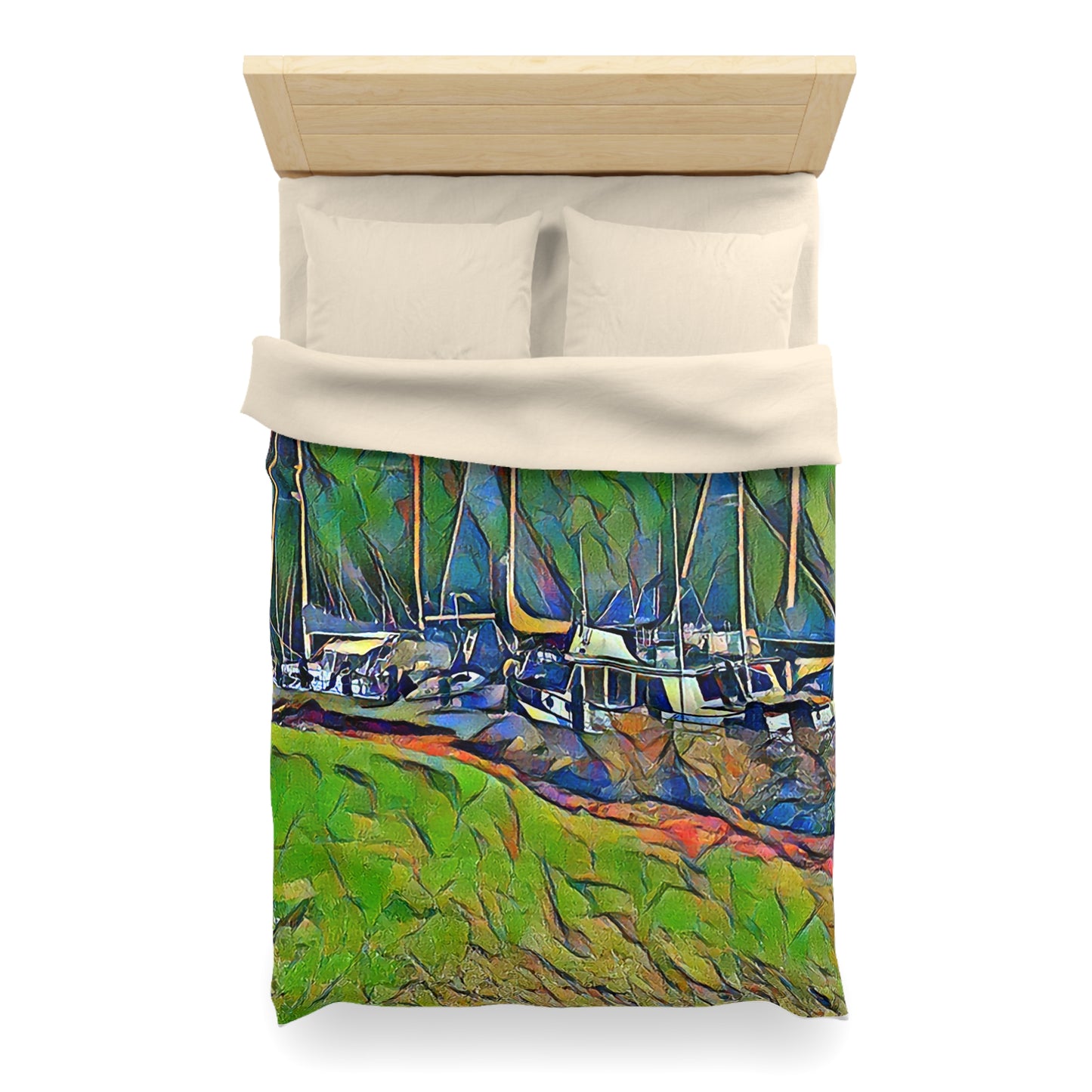 Intriguing Vistas™ Nautical Series Duvet Cover