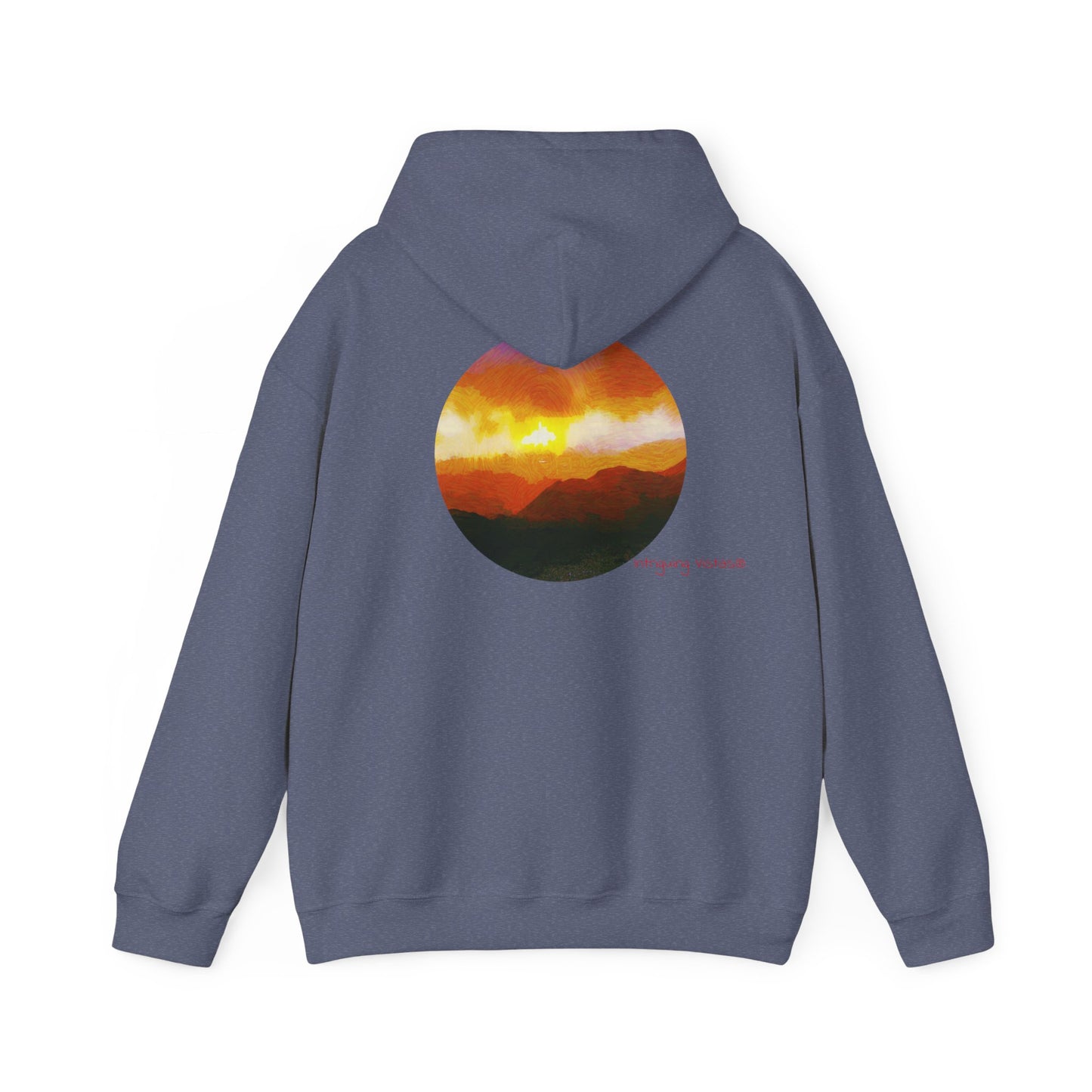 Intriguing Vistas™ Sunset Series Unisex Heavy Blend™ Hooded Sweatshirt