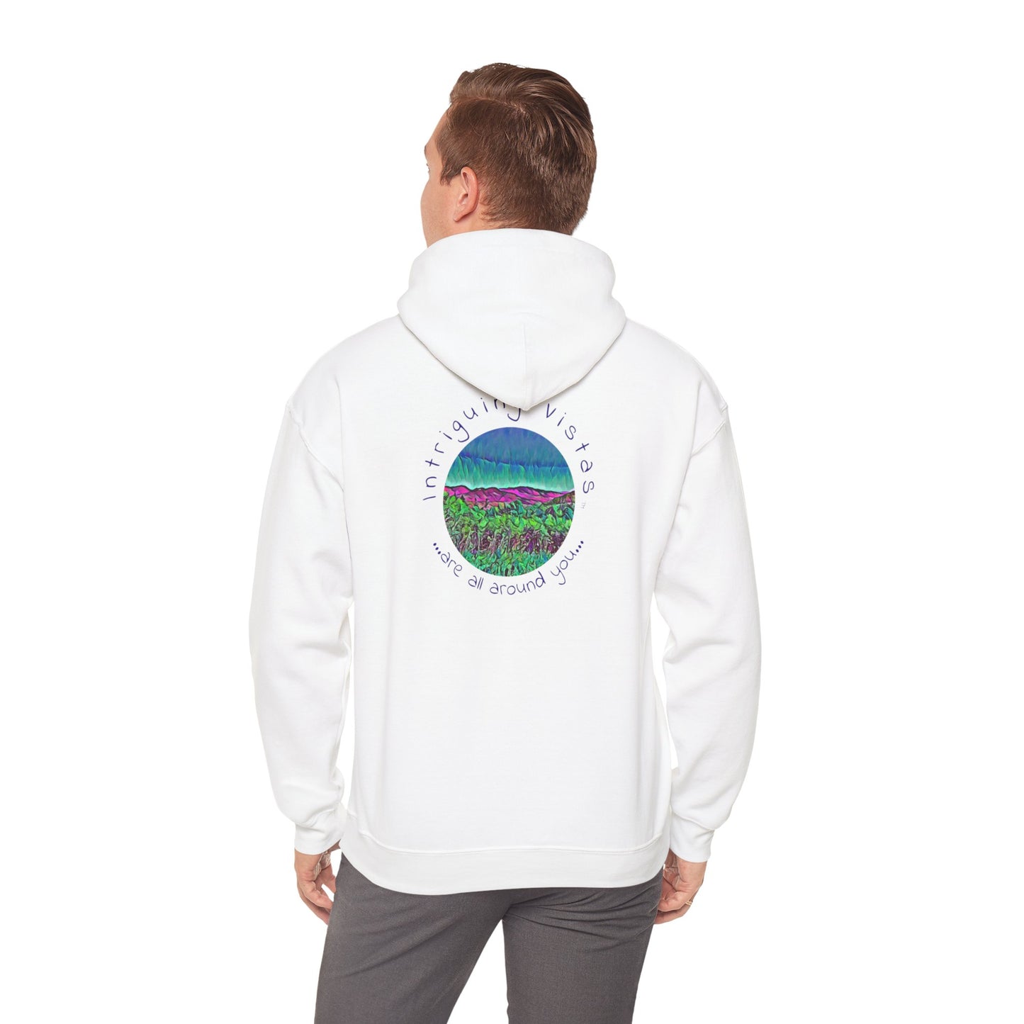 Intriguing Vistas™ Scenery Series Unisex Heavy Blend™ Hooded Sweatshirt