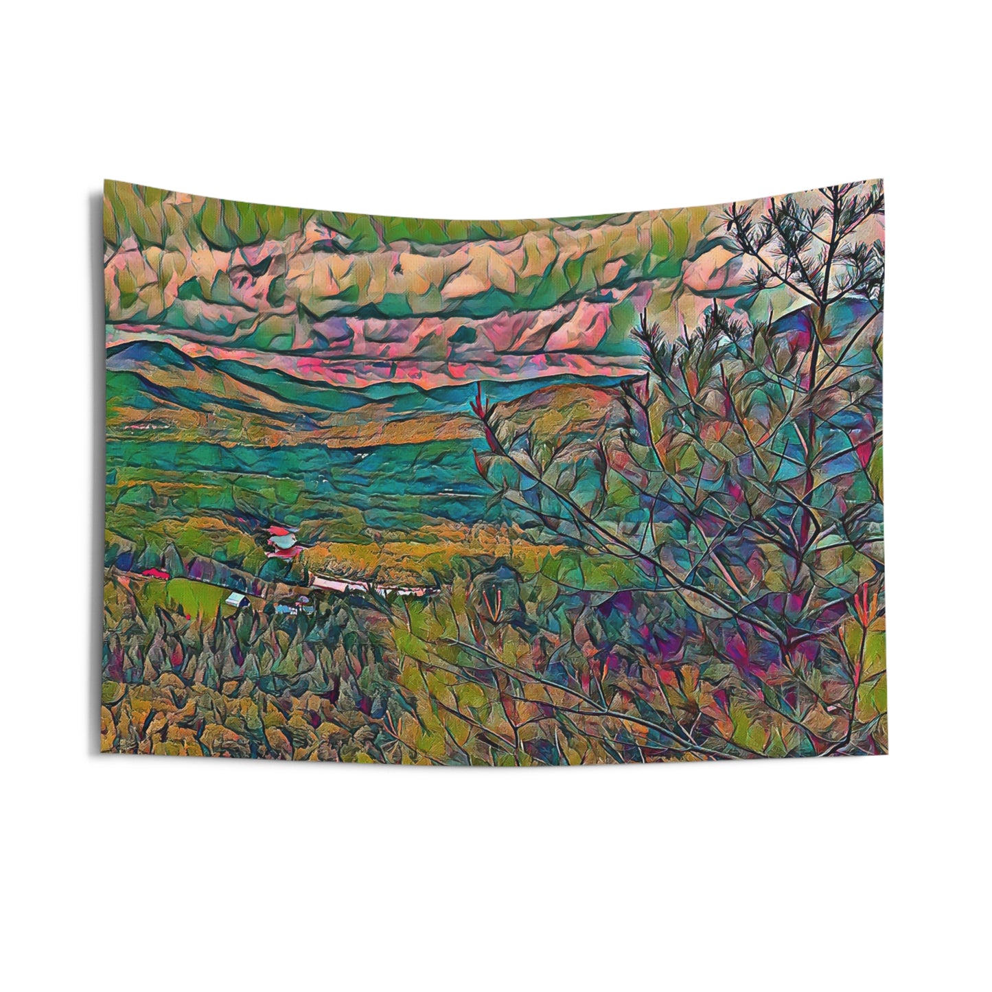 Custom Printed Wall Tapestry Available In Multiple Sizes From The Scenery Series At Intriguing Vistas