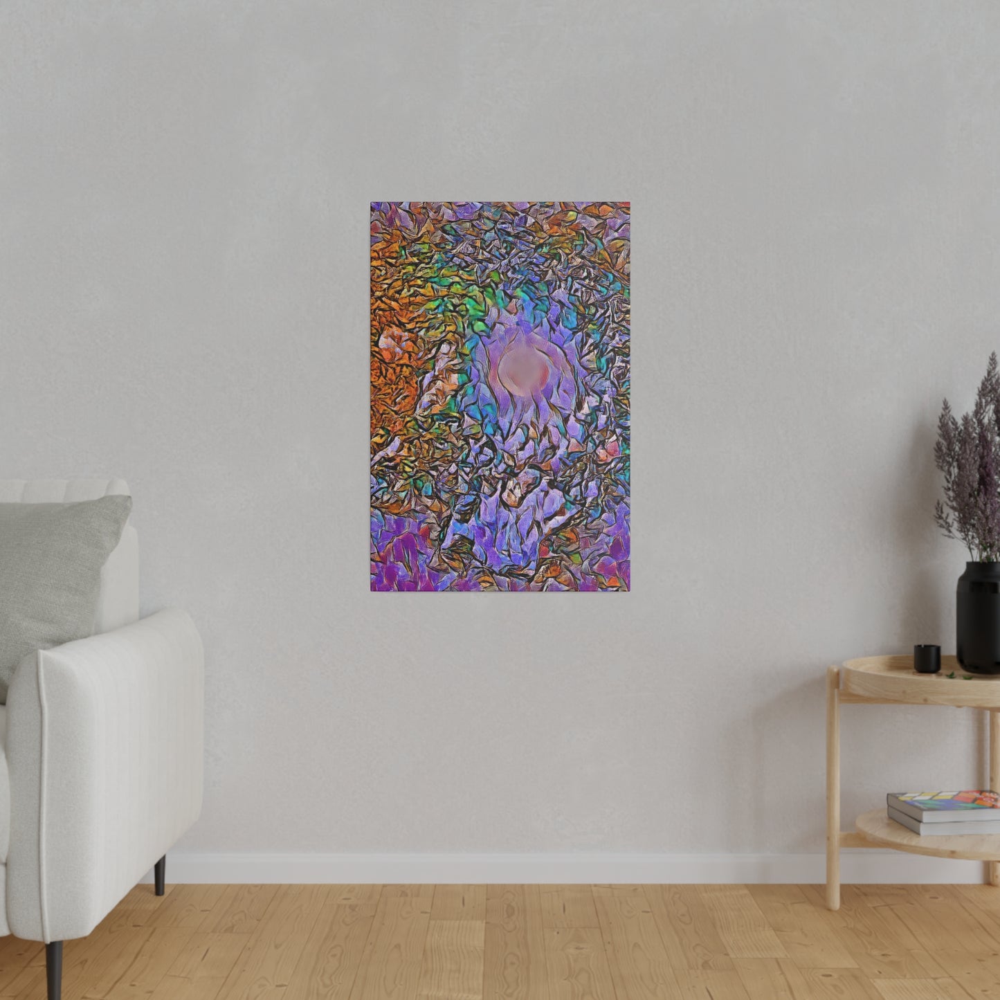 Canvas Print in Multiple Portrait Sizes from the Night Sky Series at Intriguing Vistas