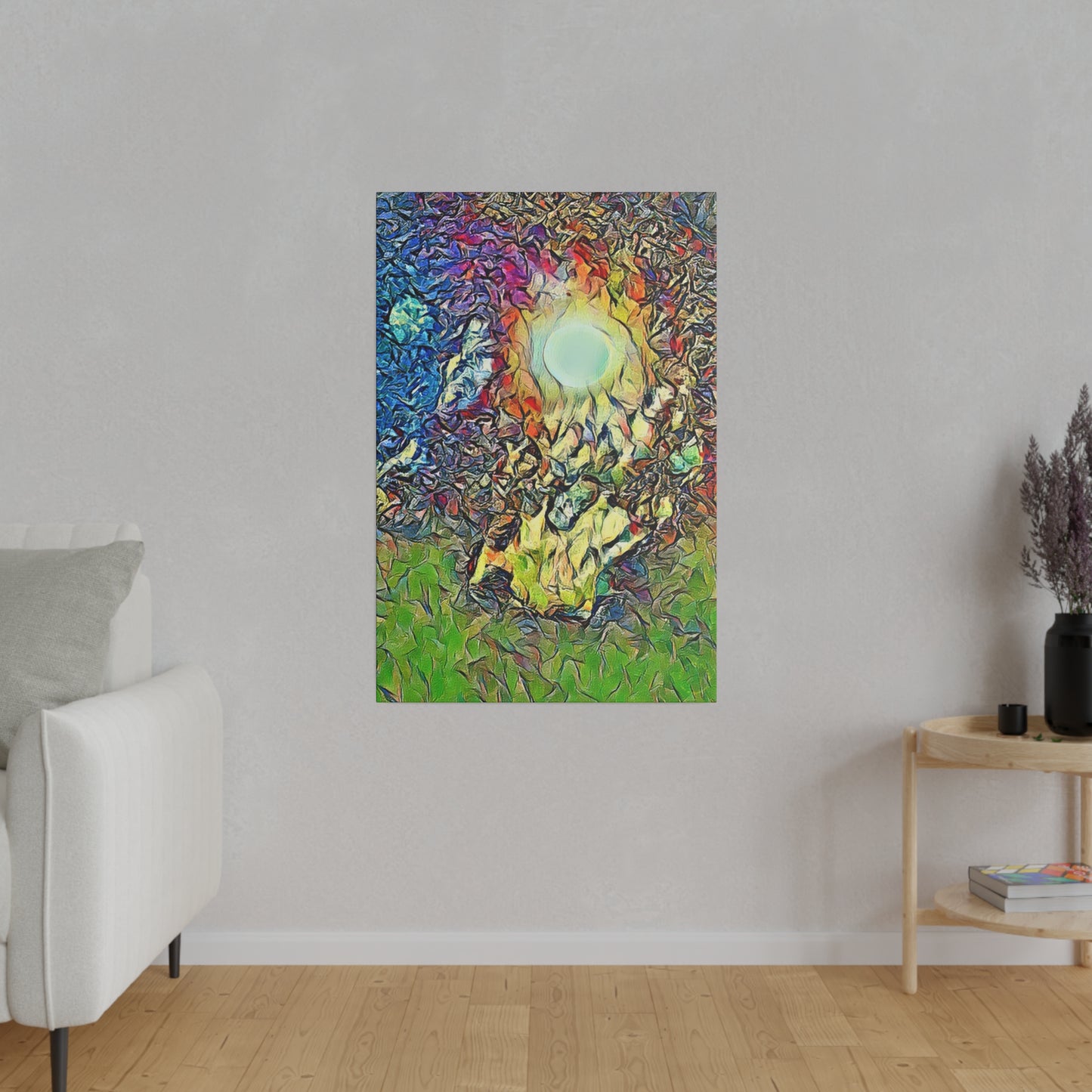 Intriguing Vistas™ Night Sky Series Matte Canvas Print in 12 Portrait Sizes!!