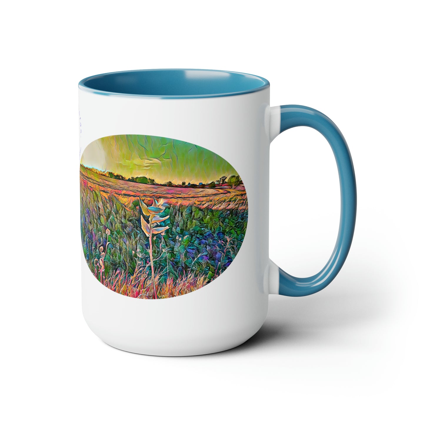 Intriguing Vistas™ Scenery Series Two-Tone Coffee Mugs, 15oz