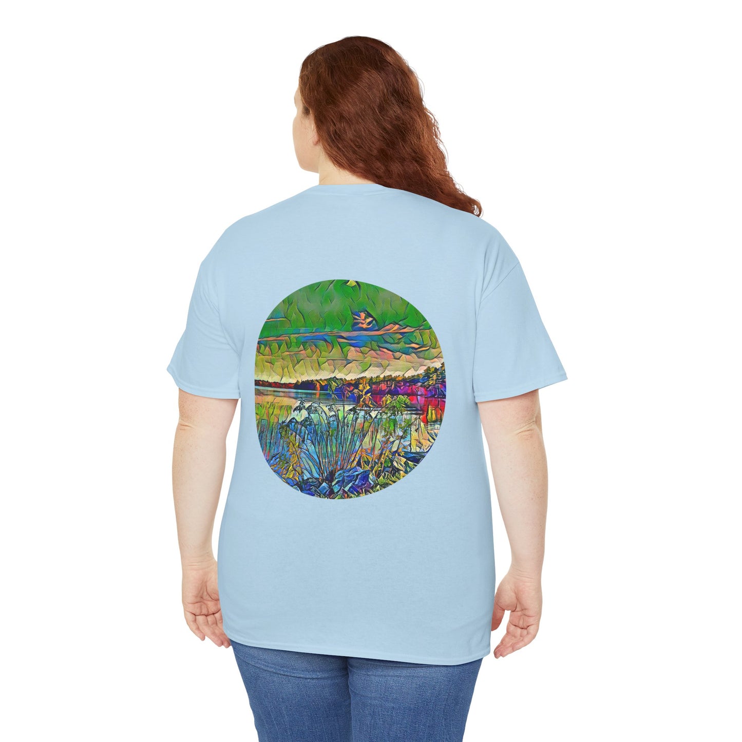 Gildan 5000 Unisex Adult Heavy Cotton Tee Available In Multiple Colors from the Scenery Series at Intriguing Vistas