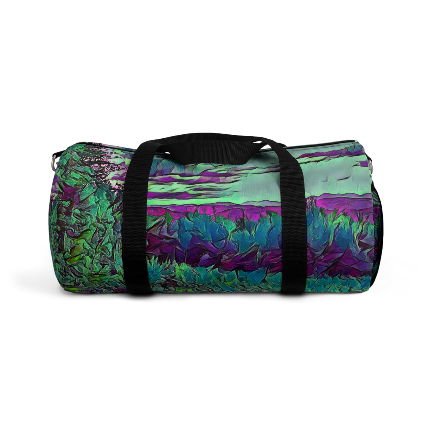 Custom Duffel Bag available in two sizes from the Scenery Series at Intriguing Vistas