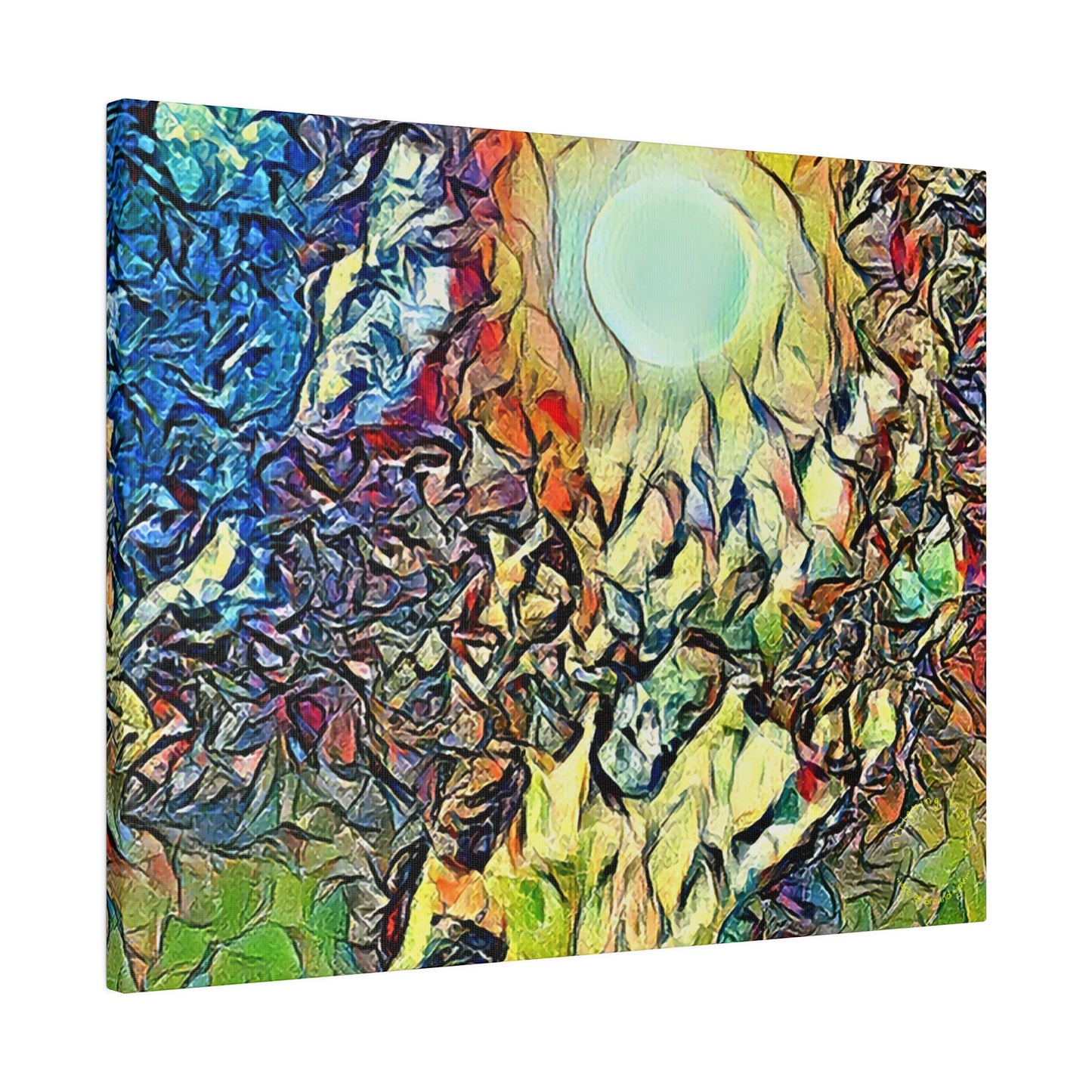 Intriguing Vistas™ Night Sky Series Matte Canvas Print in 12 Landscape Sizes!!