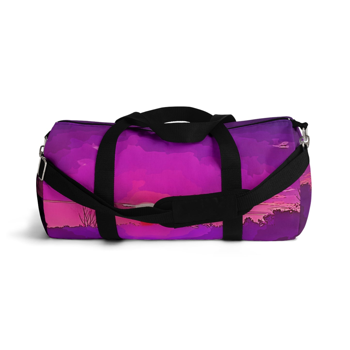 Custom Duffel Bag available in two sizes from the Sunset Series at Intriguing Vistas