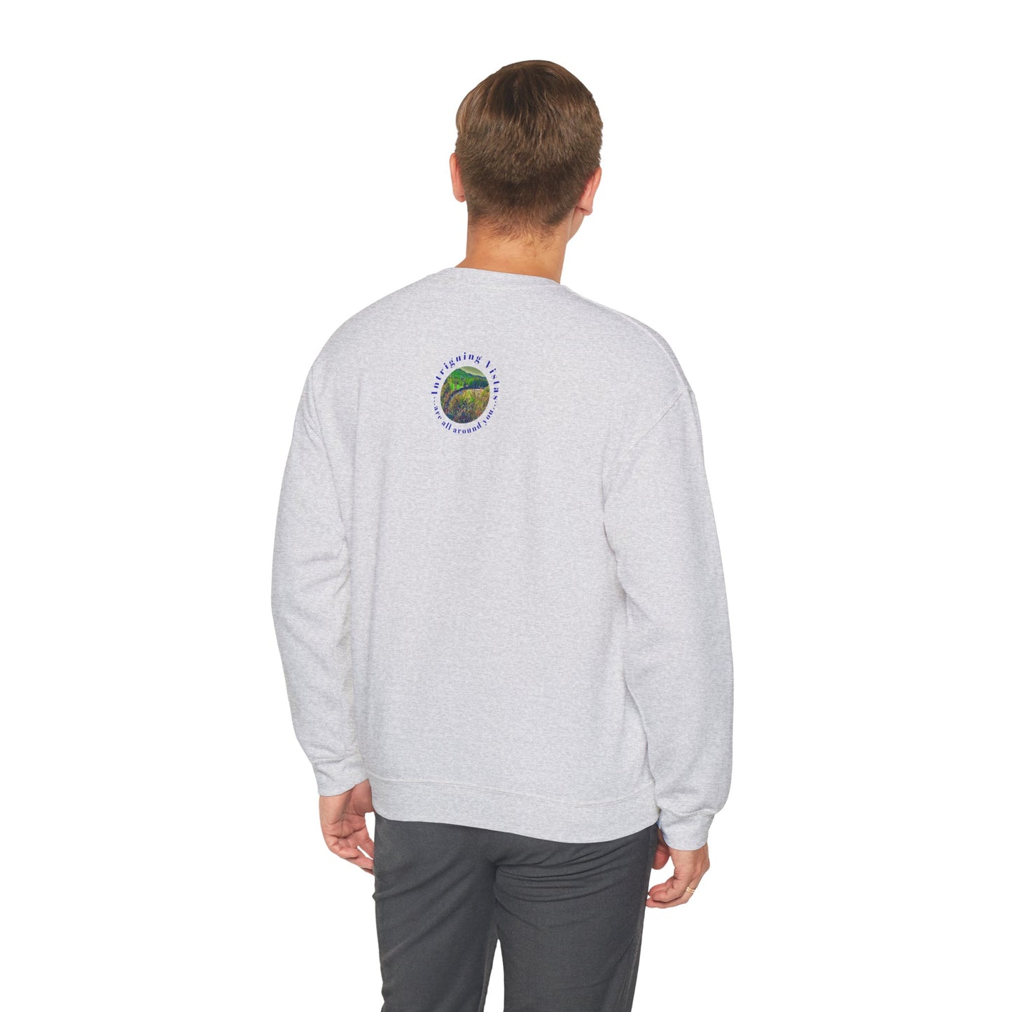 Gildan 18000 Unisex Adult Heavy Blend Crewneck Sweatshirt Available in Multiple Colors from the Scenery Series at Intriguing Vistas