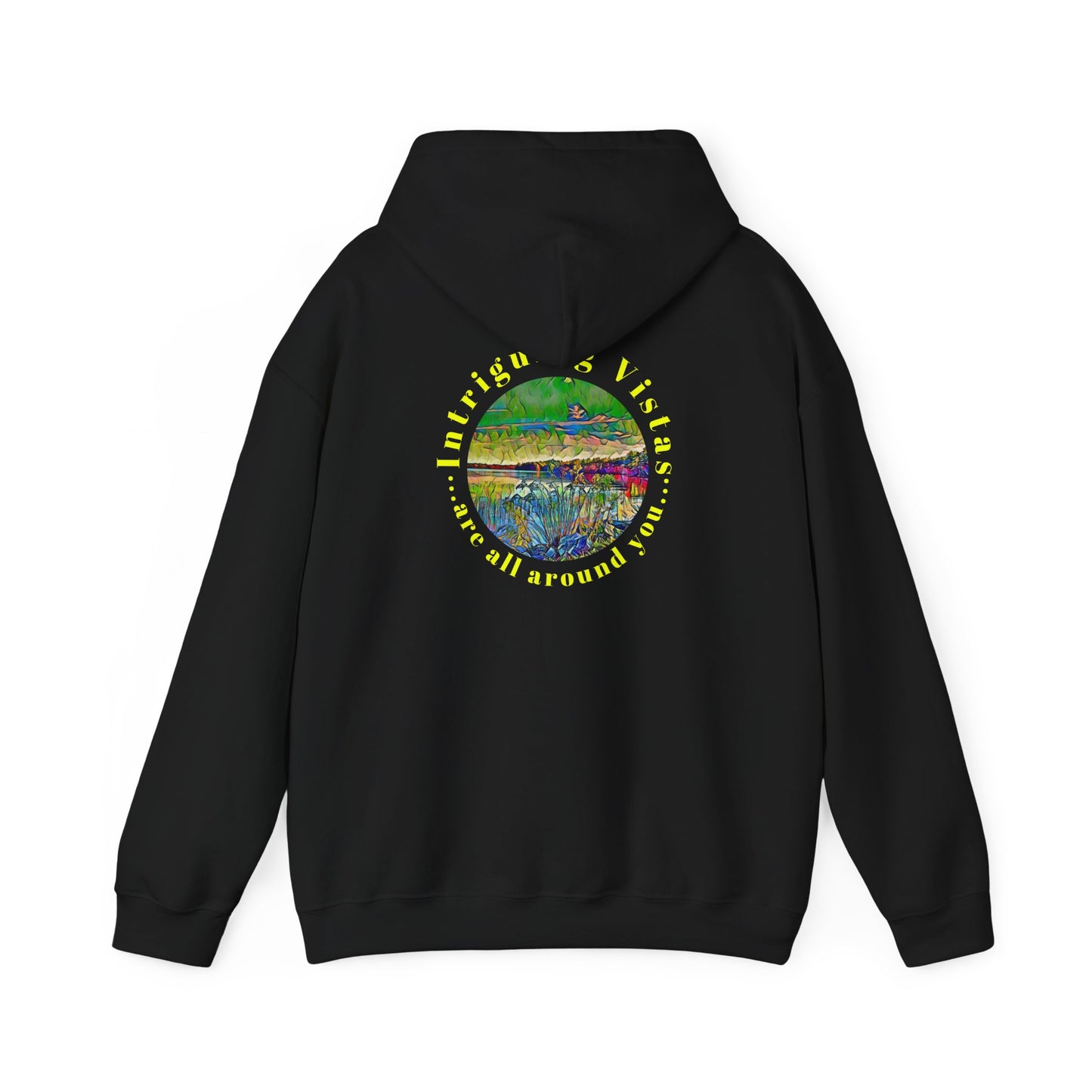 Gildan 18500 Unisex Adult Heavy Blend Crewneck Hooded Sweatshirt from the Scenery Series at Intriguing Vistas