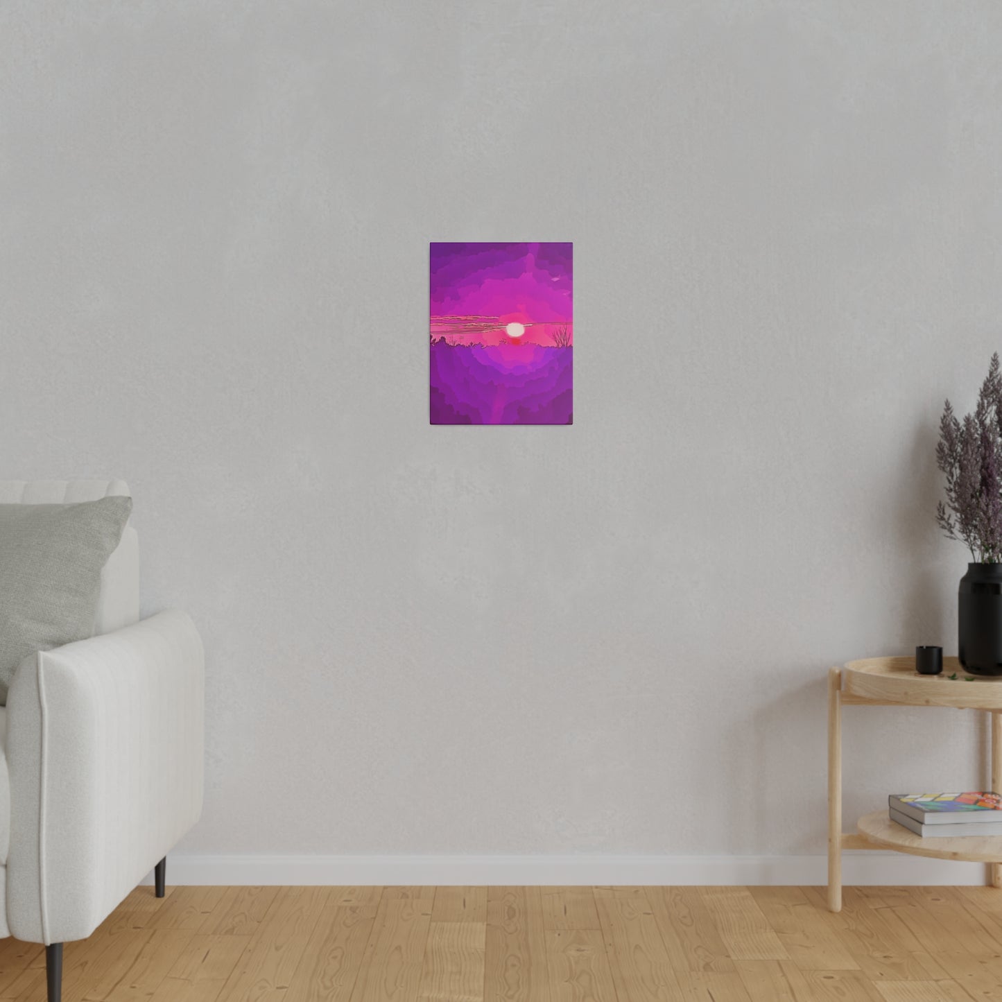 Canvas Print in Multiple Portrait Sizes from the Sunset Series at Intriguing Vistas