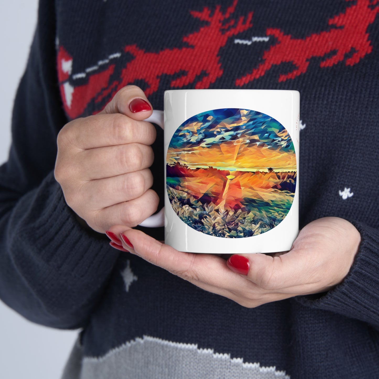 Intriguing Vistas™ Sunset Series Ceramic Mug 11oz